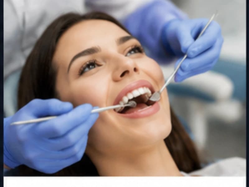 Preventive dentistry — examinations and professional cleanings